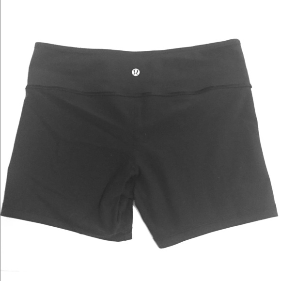 Lululemon Black Spandex Shorts 8 